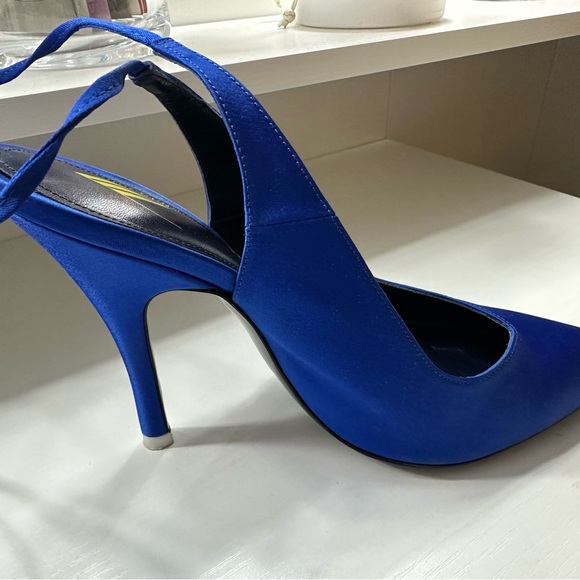 THE ATTICO blue heels shoes 7.5 - Picture 8 of 8